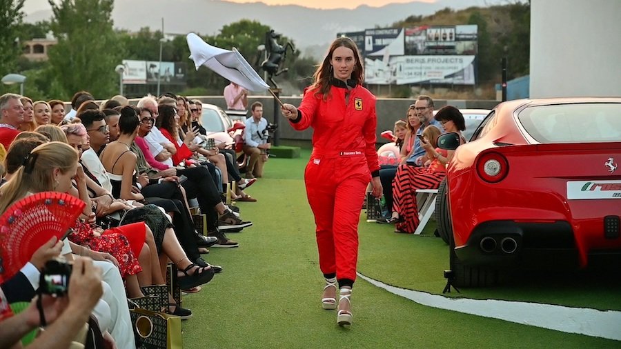 4_Ferrari_24_fashion_tv_ - Gossip Stone TV - Exclusive Celebrity Shows, Fashion, and Luxury News Flying the designer flag to separate each designer’s segment