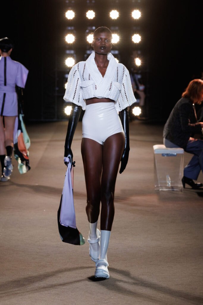 Maison Yoshiki_ss25_runway_press_look18 - Gossip Stone TV - Exclusive Celebrity Shows, Fashion, and Luxury News